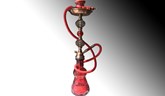 Ruby Elegant Water Pipe